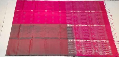 SOFT SILK SAREE WITH BLOUSE